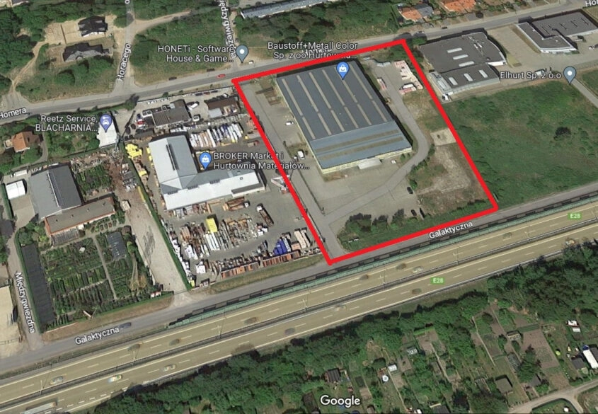 Do wynajęcia utwardzony plac 1000 m2