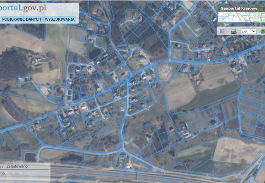 Działka na wzgórzu