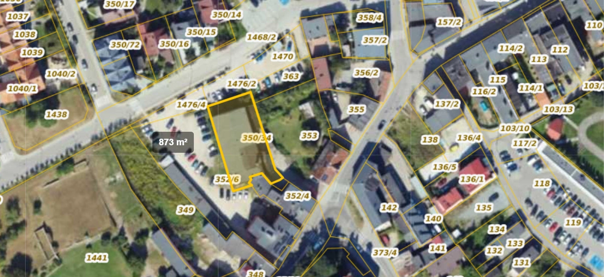 Budynek  Kina w Centrum Kościerzyny