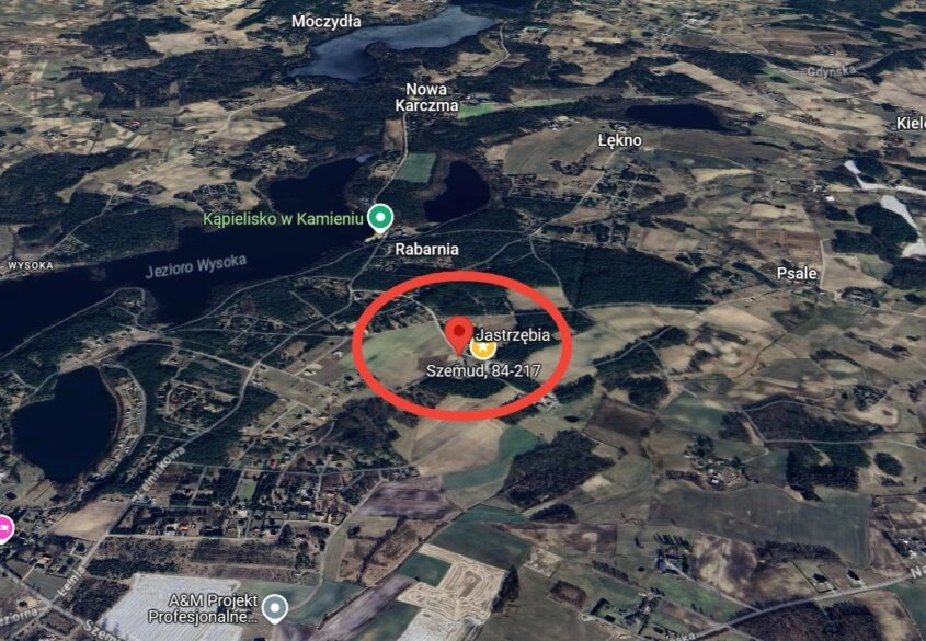 Kaszuby, Kamień, działka pod dom