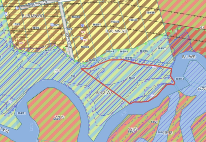 Reda - działka z dostępem do rzeki