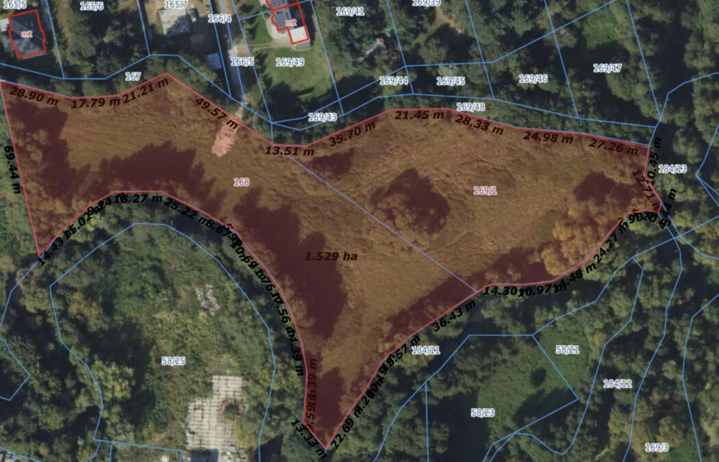 Reda - działka z dostępem do rzeki