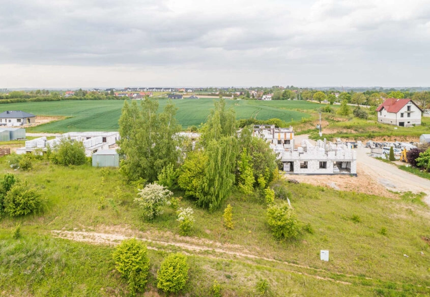 Działka na wzgórzu z mpzp i mediami