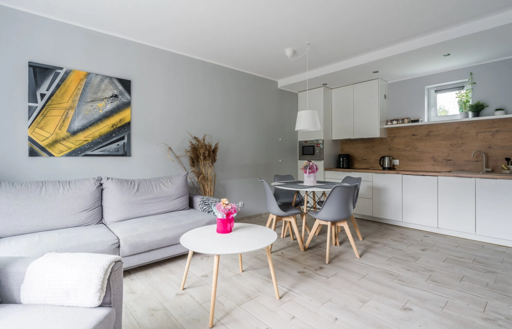 Dwa apartamenty nad morzem Mosty gm.Kosakowo