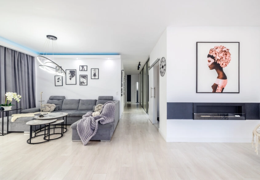 Komfort apartamentu, przestrzeń domu – duży ogród