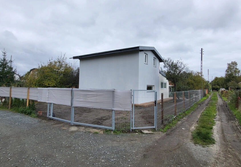 Nowy dom całoroczny wolnostojący na działce ROD