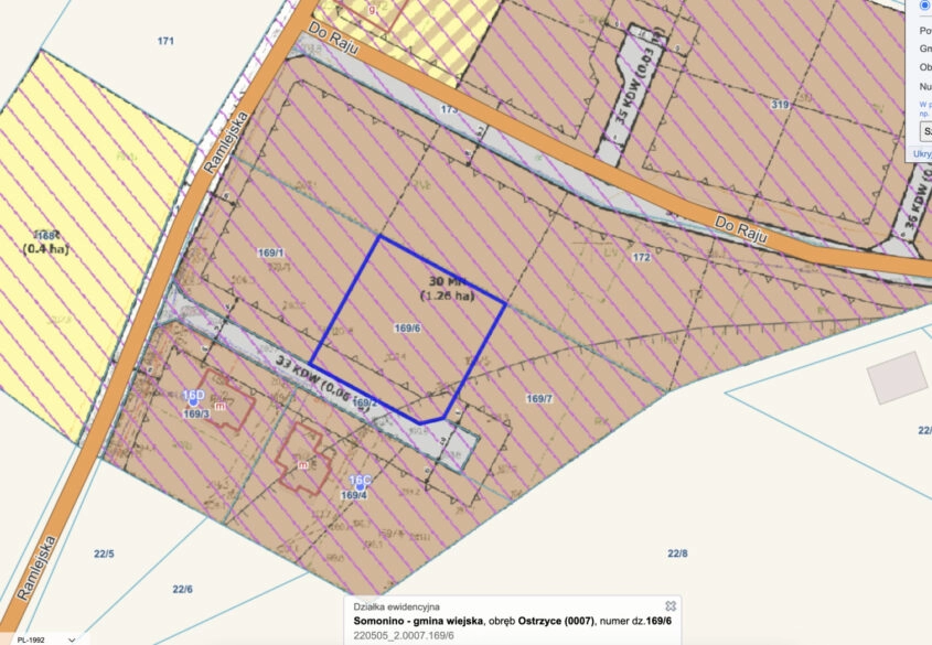 Ostrzyce - Działka Budowlana Blisko Jezior i Lasu