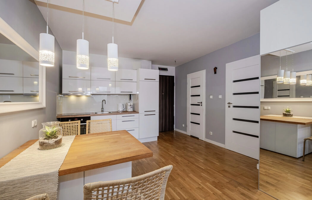 Apartament w otulinie zieleni.