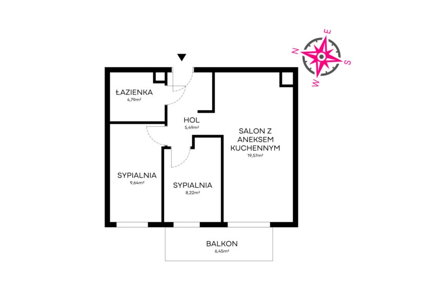 3 pokoje na Lawendowym Wzgórzu, dostępne od zaraz