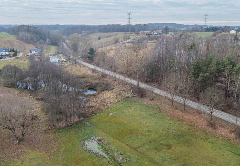 Duża działka z pozwoleniem na budowę w Czeczewie