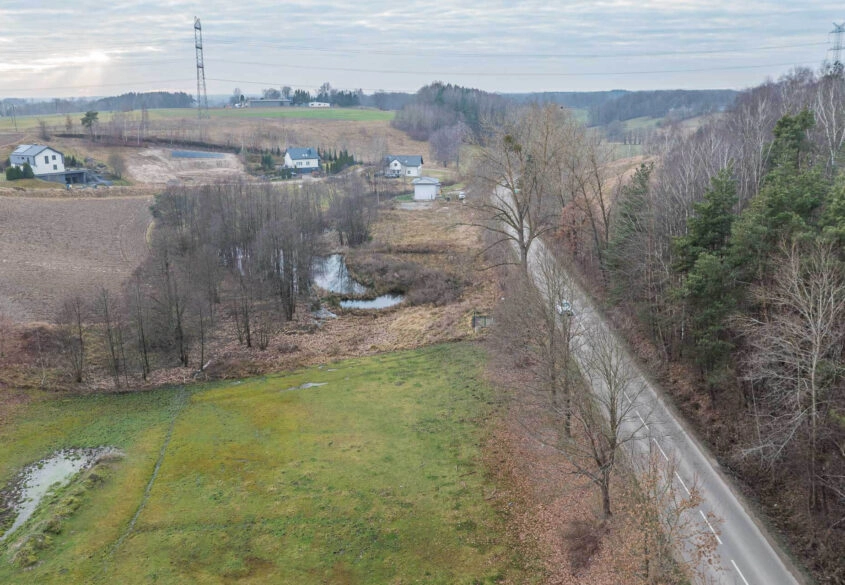 Duża działka z pozwoleniem na budowę w Czeczewie
