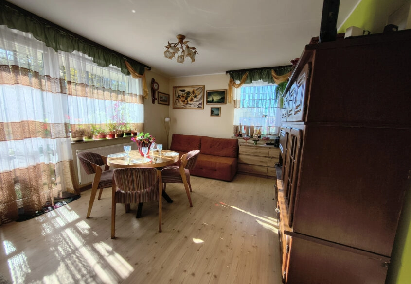 Mieszkanie 3 pokoje, parter, balkon, hala garażowa