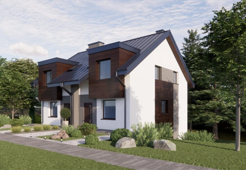 Nowa inwestycja Bliźniak 6 pokoi Straszyn