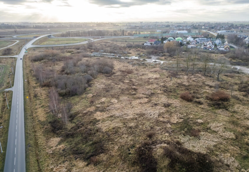 Działka MAGAZYNY/PRODUKCJA zjazd z drogi S7