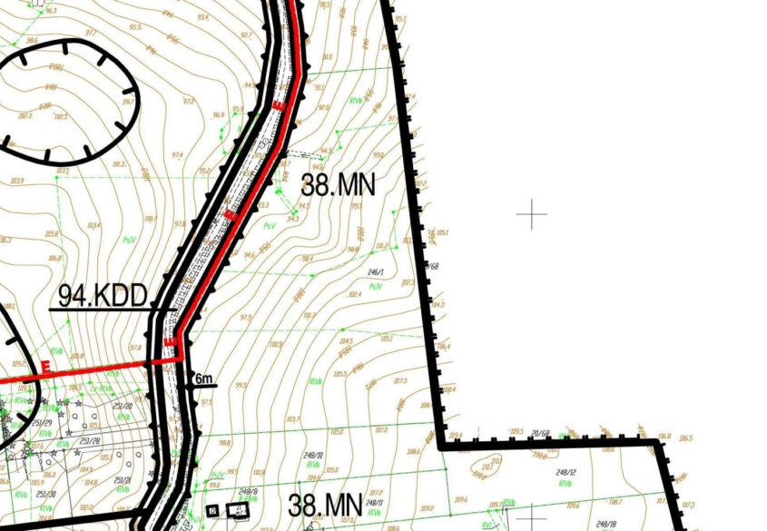Bielkówko ul. Wyżynna BUDOWLANE