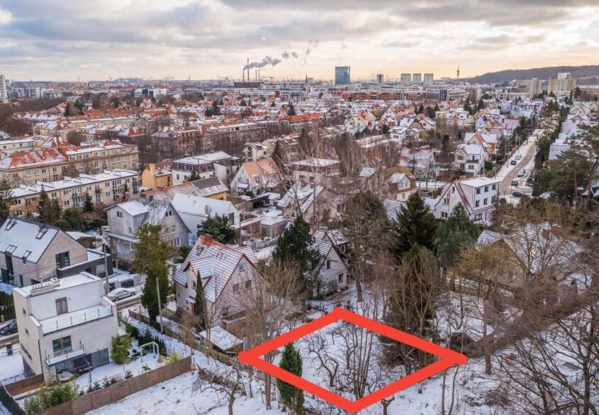 Strzyża, wyjątkowe miejsce, działka budowlana