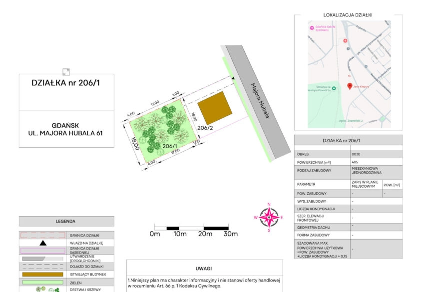 Strzyża, wyjątkowe miejsce, działka budowlana