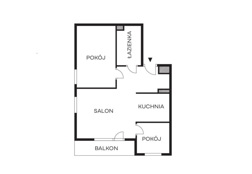 Mieszkanie 3 pokoje, parter, balkon, hala garażowa