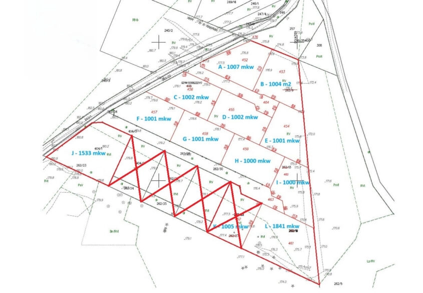 Działka budowlana z Mpzp, blisko jeziora i lasu!