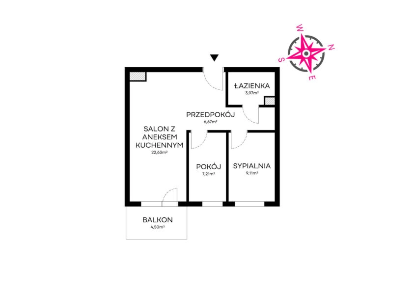 Piękne słoneczne mieszkanie na sprzedaż!