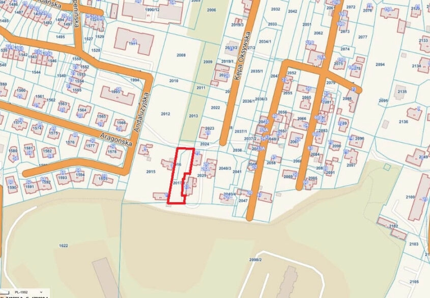 Działka budowlana Kępa Oksywska Gdynia 904 m2