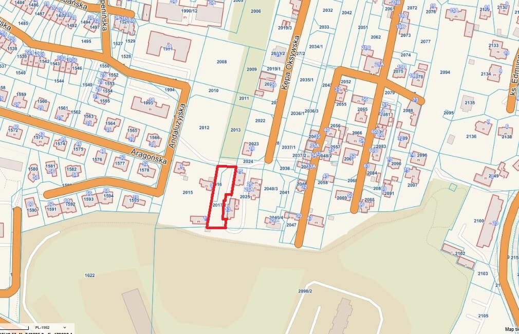 Działka budowlana Kępa Oksywska Gdynia 904 m2