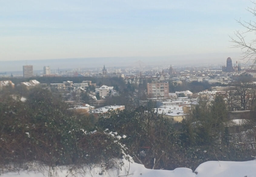 Dom z widokiem na Gdańsk i morze