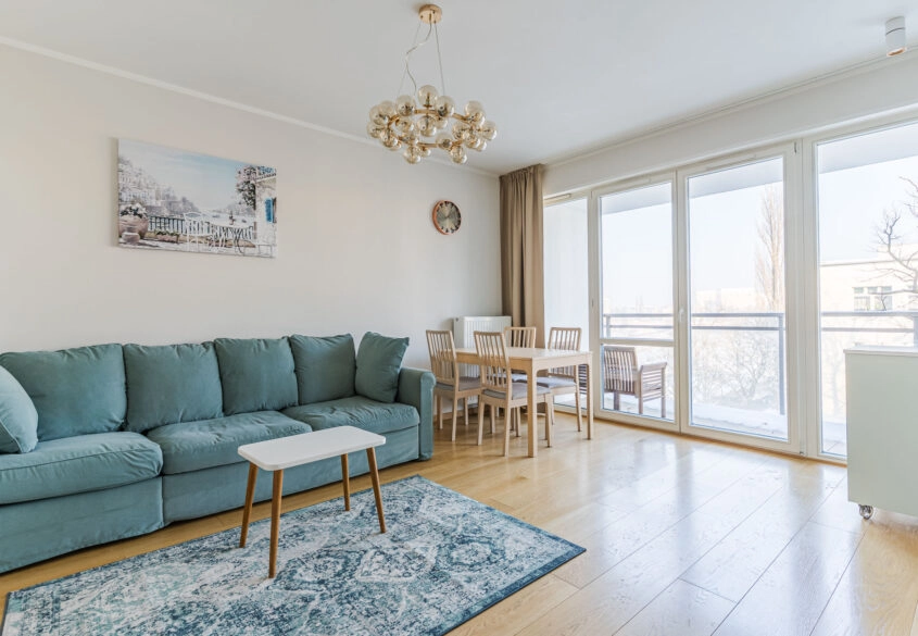 2 pokojowe mieszkanie z widokiem na Motławę