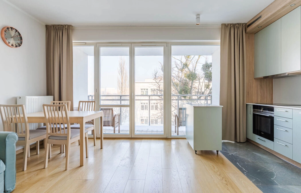 2 pokojowe mieszkanie z widokiem na Motławę