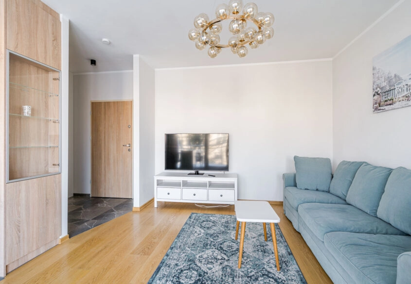 2 pokojowe mieszkanie z widokiem na Motławę