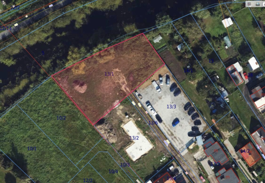 Działka nad Rzeką i z Pozwoleniem na Budowę!