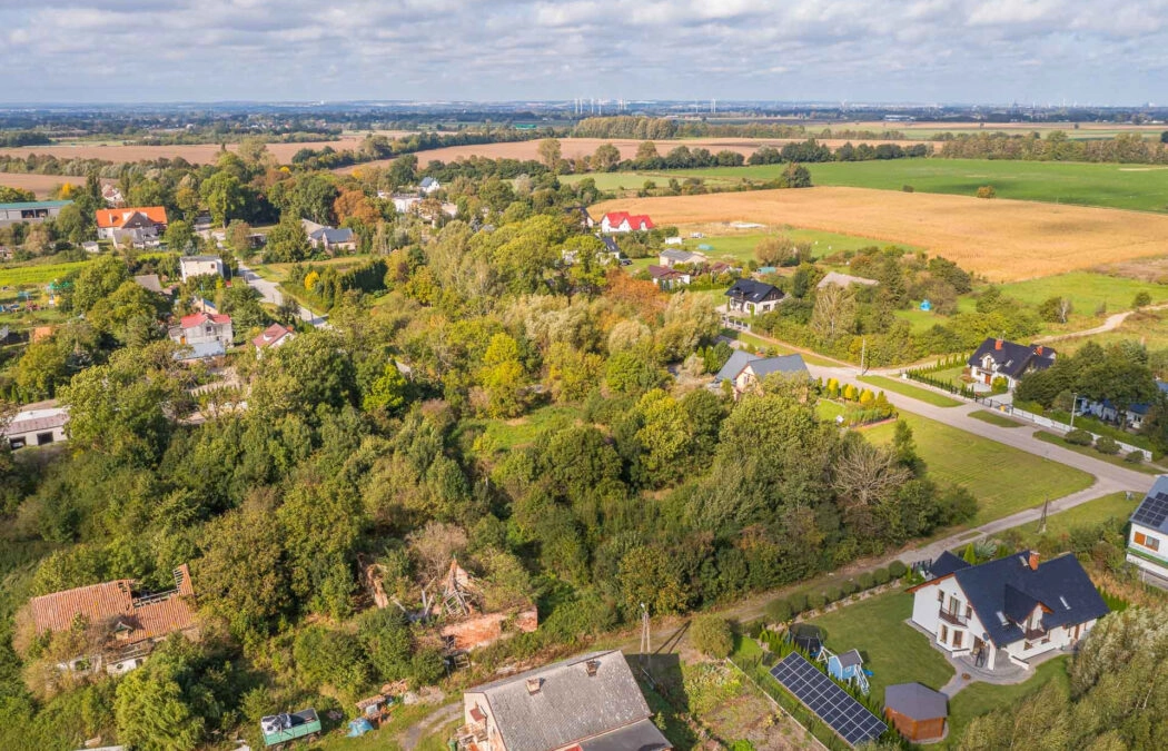 Działka budowlana w urokliwym miejscu Miłocina
