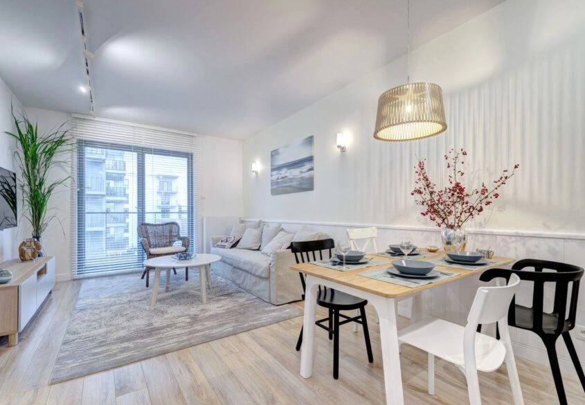 2-pokojowy apartament w Brzeźnie 2 minuty od plaży