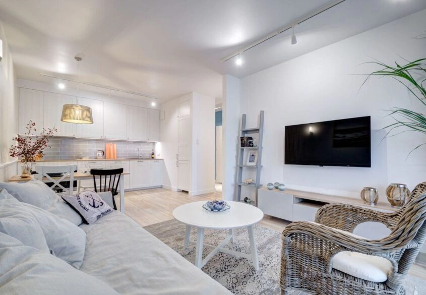 2-pokojowy apartament w Brzeźnie 2 minuty od plaży