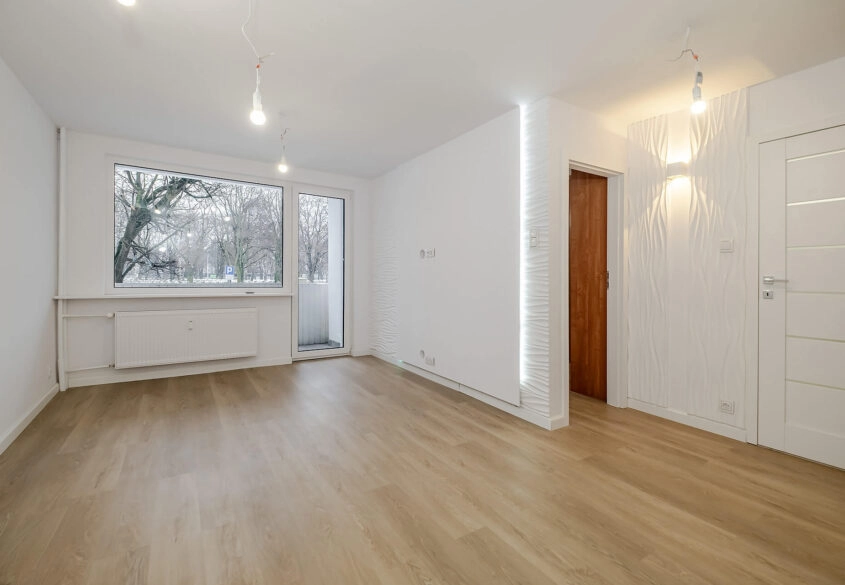 Bez prowizji! Zaspa- 2 pokoje, po generalnym remon