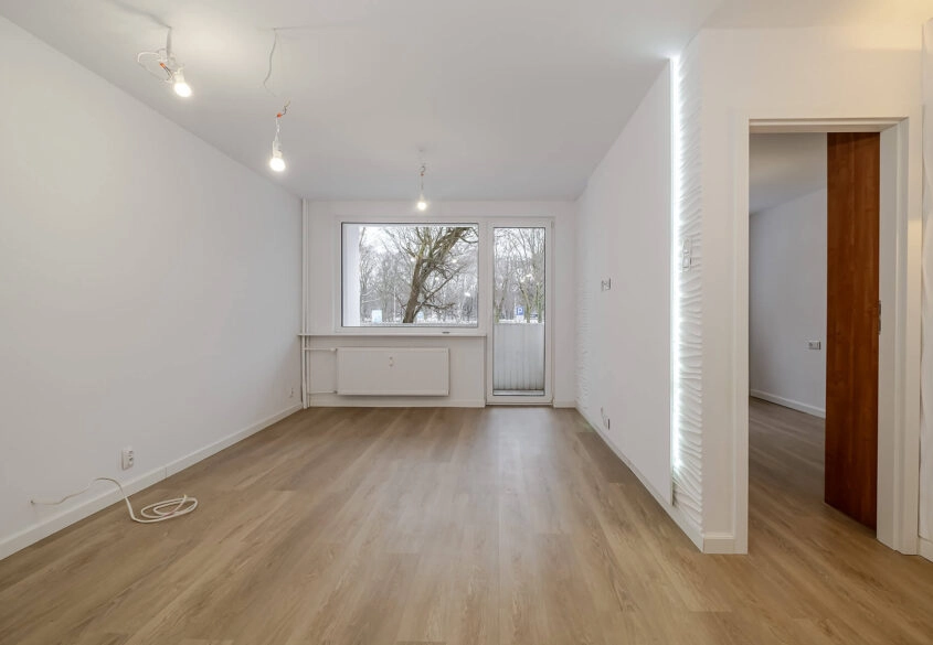 Bez prowizji! Zaspa- 2 pokoje, po generalnym remon