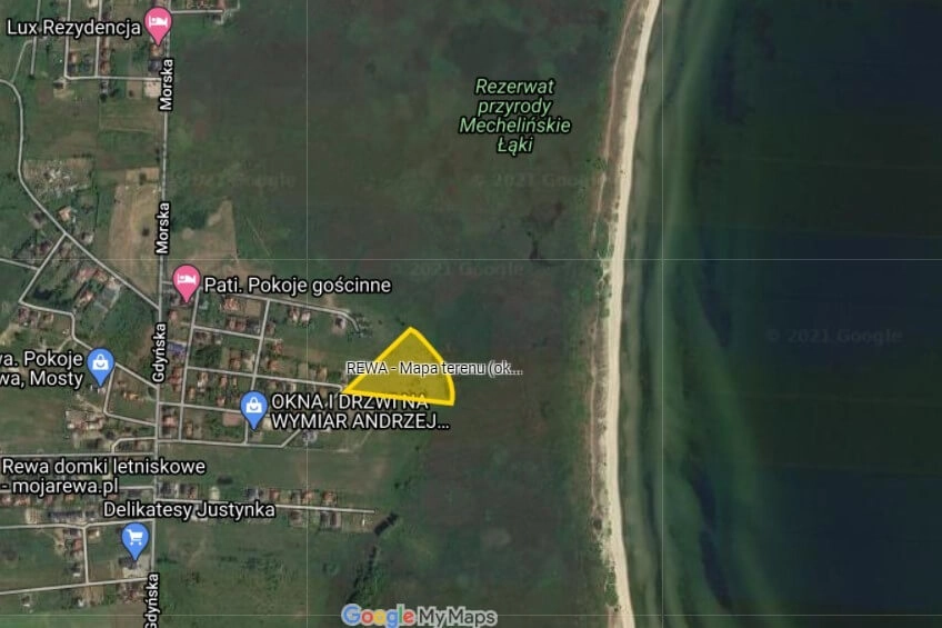 Pierwsza linia zabudowy w Rewie!