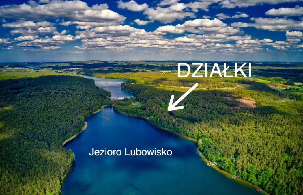 Działki nad jeziorem w sercu Kaszub
