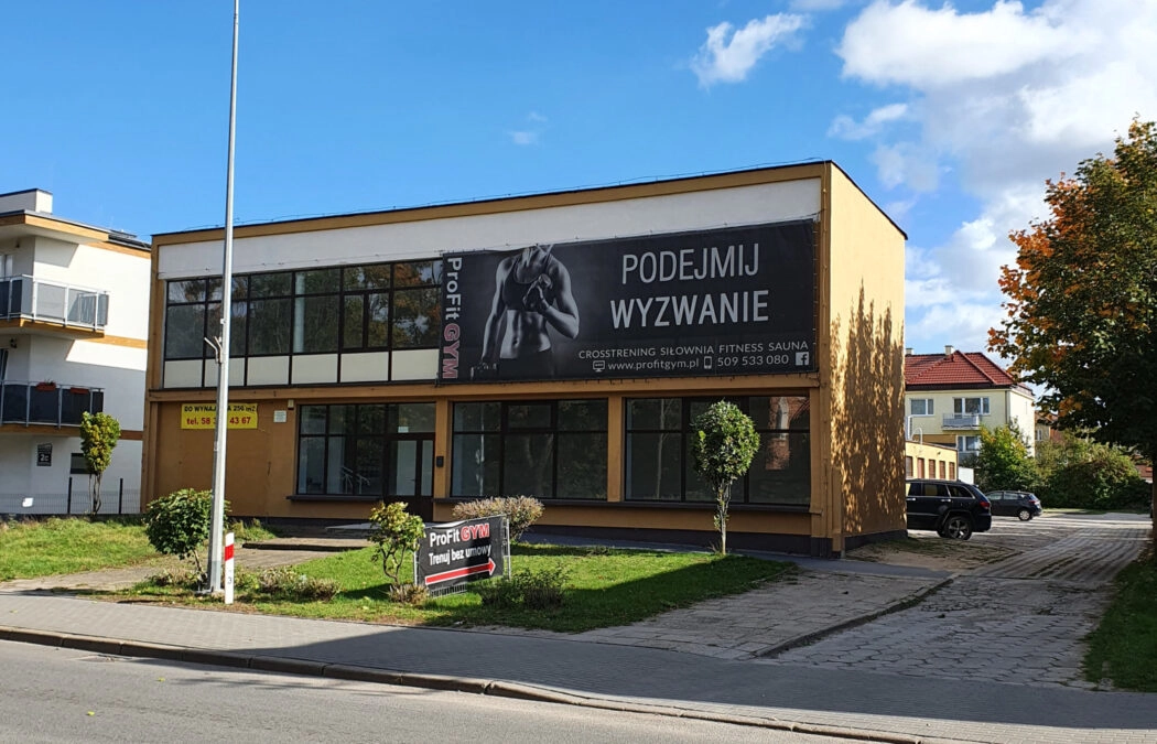 Budynek Handlowo usługowy w Pruszczu Gdańskim