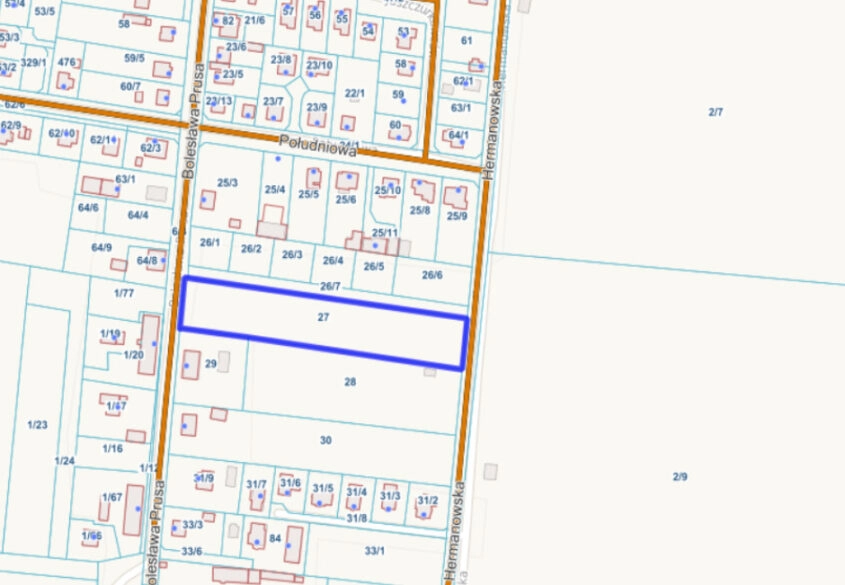 Działka mieszkaniowo - usługowa Starogard Gdański