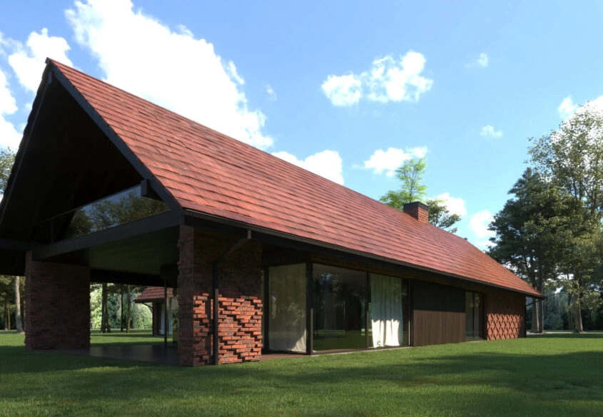 Działka w Osłoninie z projektem domu - nad Morzem!