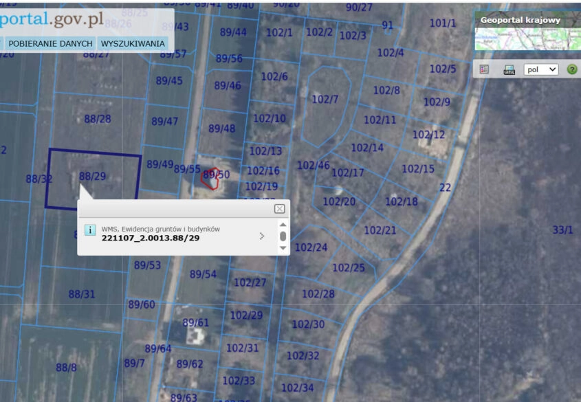 Działka w Osłoninie z projektem domu - nad Morzem!