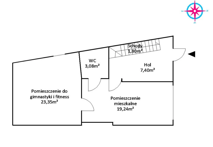 II poziomowe z ogródkiem i GARAŻEM