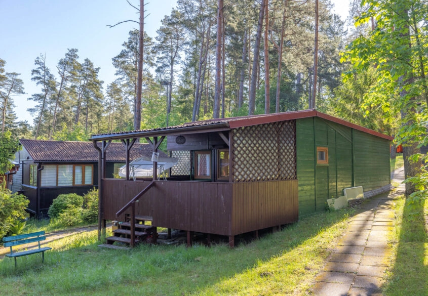 Domek rekreacyjny zadbadny 50 m od Jeziora
