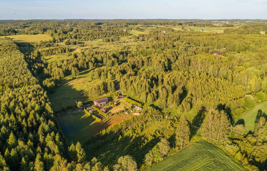 Duża działka w pięknej i spokojnej okolicy !