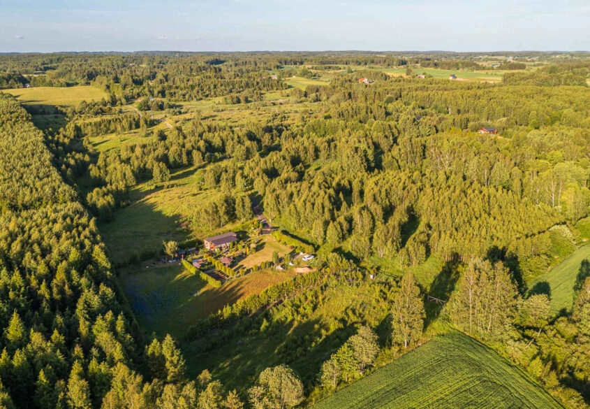 Duża działka w pięknej i spokojnej okolicy !