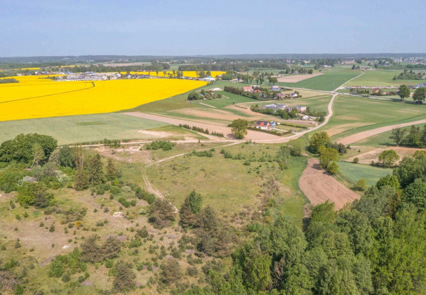 Działka budowlana z Mpzp, blisko jeziora i lasu!