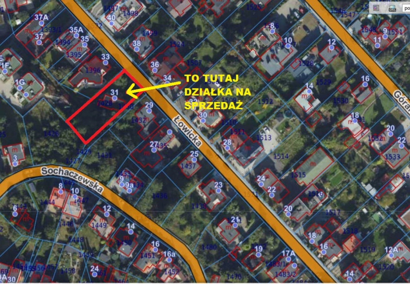 Działka z potencjałem: Dom do wyburzenia na granic