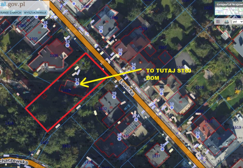 Działka z potencjałem: Dom do wyburzenia na granic