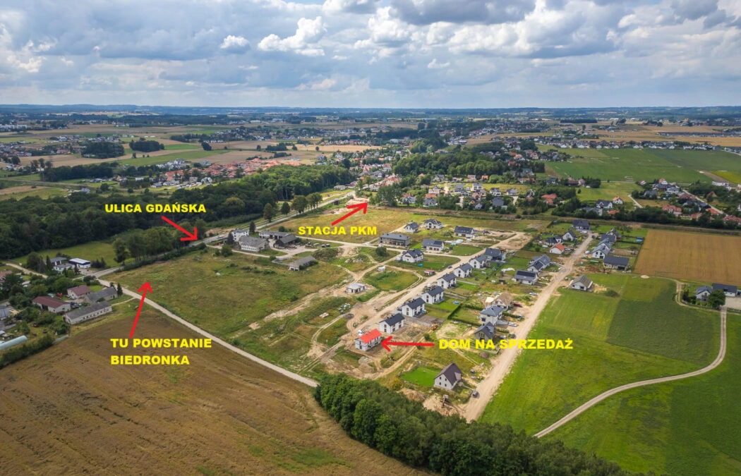 DOM - blisko stacja PKM Pępowo !!!!